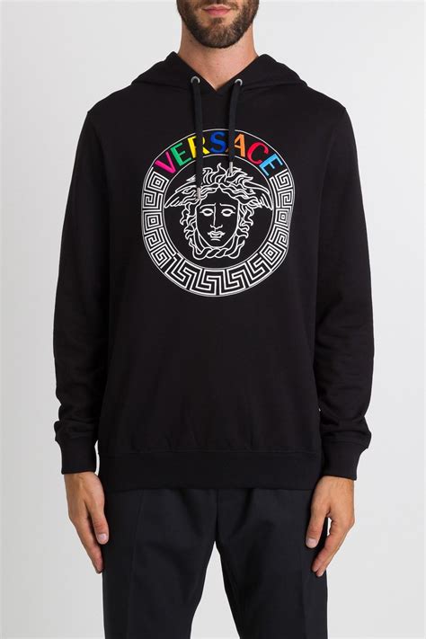 red versace medusa hoodie|versace medusa shirt men's uk.